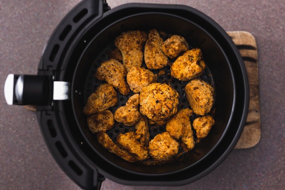 air frying cauliflower