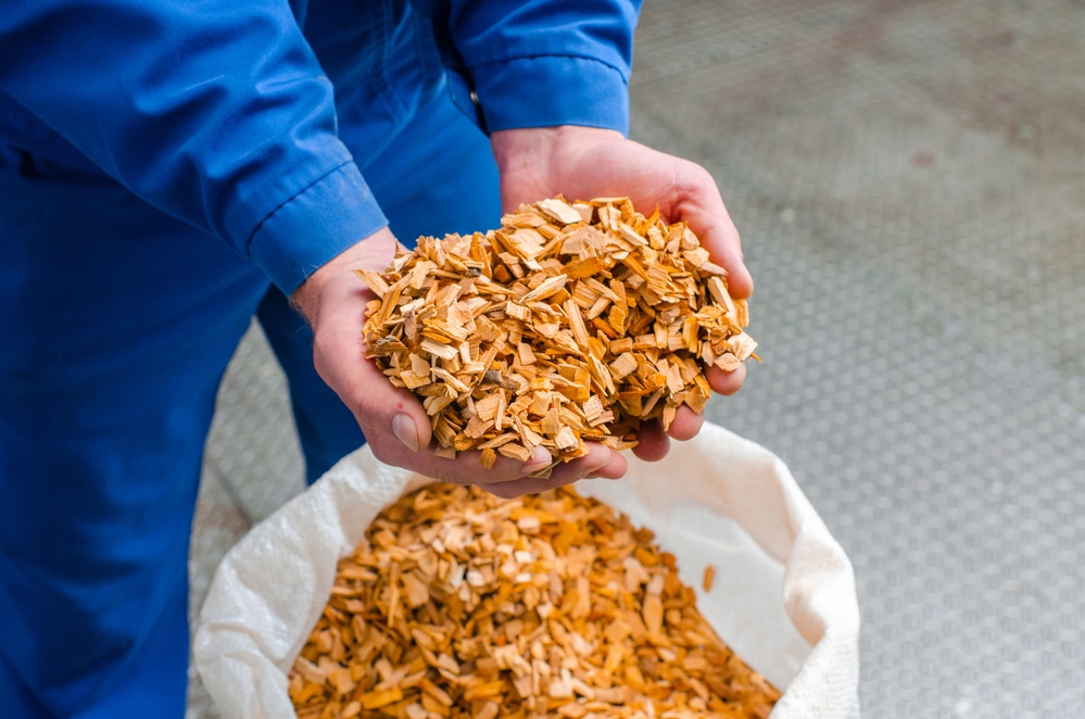 wood chips