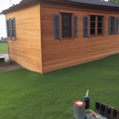 preparing to paint exterior wood