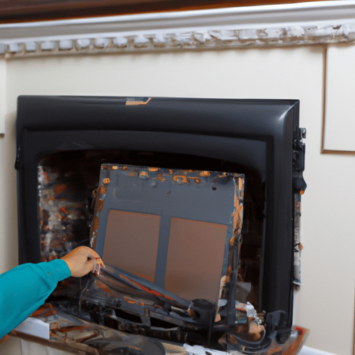 how to remove an electric fireplace