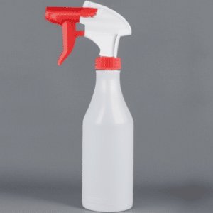 a spray bottle
