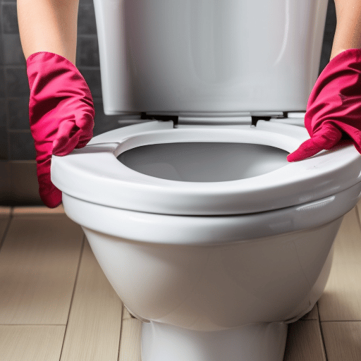 how to clean a toilet without a brush