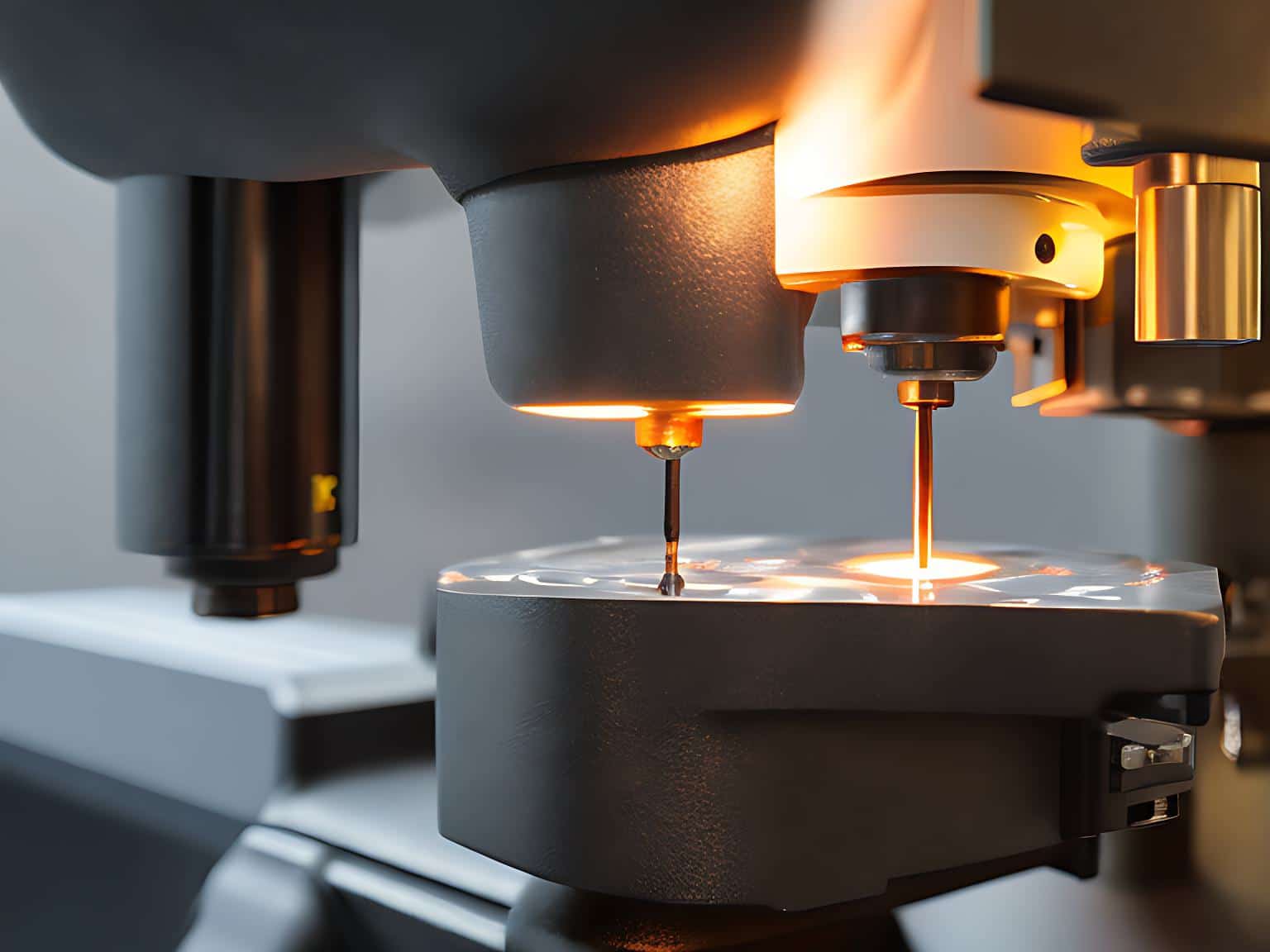 machine making holes