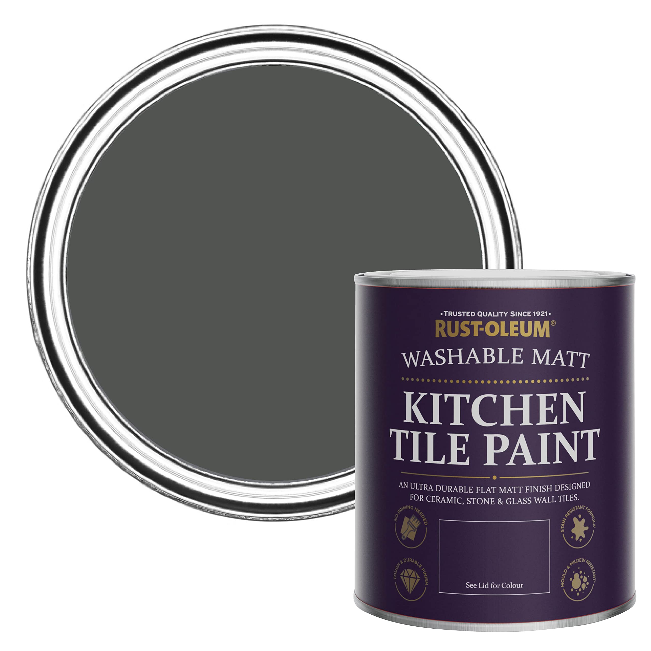Rust-Oleum Graphite Kitchen Tile Paint